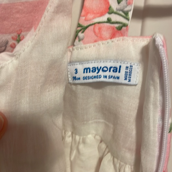 Mayoral like new summer dress. Size 3 - Picture 3 of 3